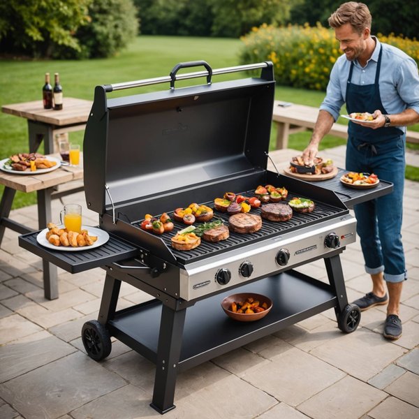 Guide Ultime 2023: Choisir la Meilleure Plancha Électrique Extérieure sur Pied pour Barbecues d'Été - JardinsRomans.com
