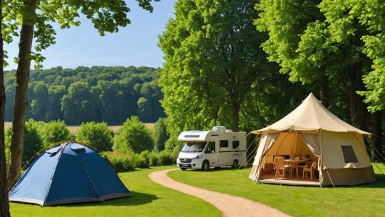 Trouvez le Meilleur Emplacement pour Camper dans le Calme à Proximité du Puy du Fou